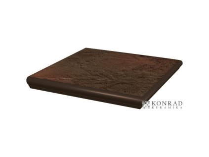 Dlažba Semir Brown Schod. Roh Kapin. 33X33 cm