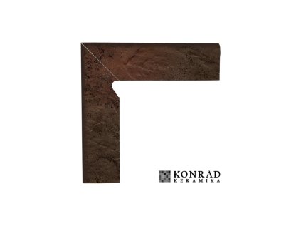 Dlažba Semir Brown Sokl Lev. Set 30X8.1 cm