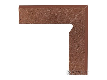 Dlažba Taurus Brown Sokl Pravý Set 30X8,1 cm