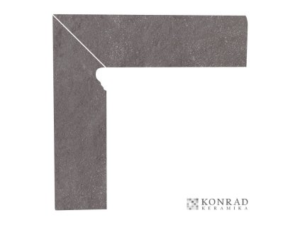 Dlažba Taurus Grys Sokl Pravý Set 30X8,1 cm