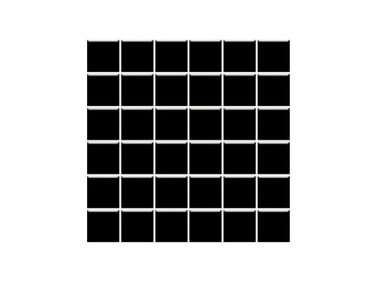 Obklad Altea Nero Moz. 4,8x4,8/29,8x29,8 cm