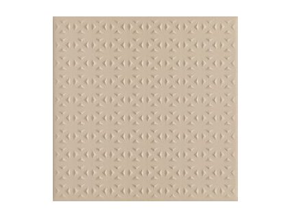 Dlažba Bazo Beige Mono Struktura 19,8x19,8x1,30