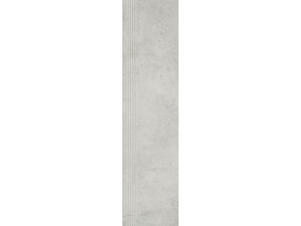 Dlažba Scratch Bianco Mat. Schod Rekt. 119,8x29,8 cm