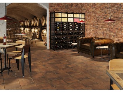 21616 21616 dlazba piatto red schod v shape 32x30 cm