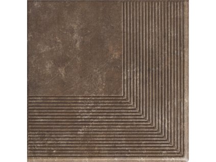 Dlažba Ilario Brown Schod. Roh. 30X30 cm