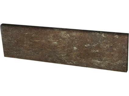 Dlažba Ilario Brown Sokl 8,1x30