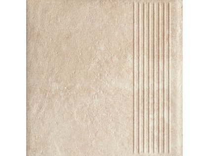 Dlažba Scandiano Beige Schod. Přímá 30X30 cm