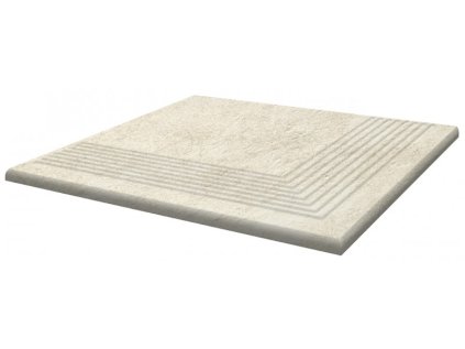 Dlažba Scandiano Beige Schod. Rohová 30X30 cm