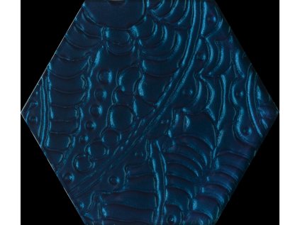 157764 28489 dekor urban colours blue hexagon sklo 19 8x17 1 1