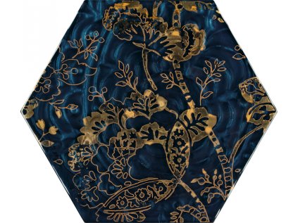 157769 28488 dekor urban colours blue hexagon sklo c 19 8x17 1 1