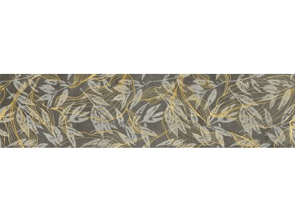 25471 dlazba softcement graphite dekor flower mat 119 7x29 7 cm
