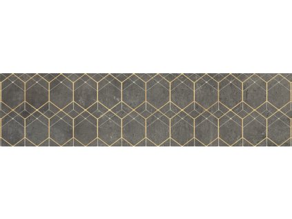 25474 dlazba softcement graphite dekor geo mat 119 7x29 7 cm