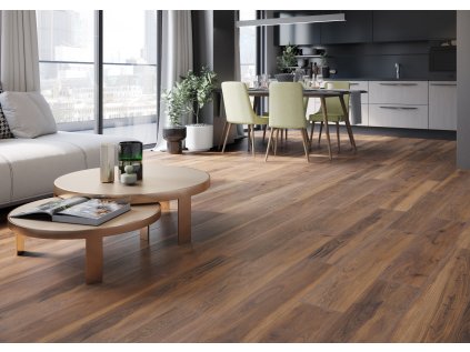 Dlažba Acero Marrone Schodovka V-shape 120x32 cm