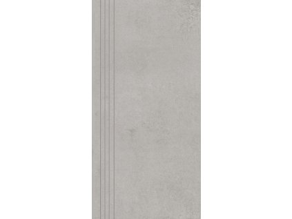 Dlažba Concrete Grey Rekt. Mat. Schod 59,7x29,7 cm