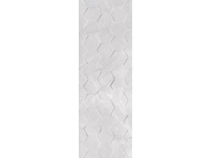 Obklad Braga bílá Heksagon Rekt. 75x25 cm