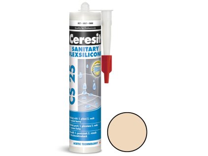 Silikon Ceresit CS 25 - Caramel 280 ml