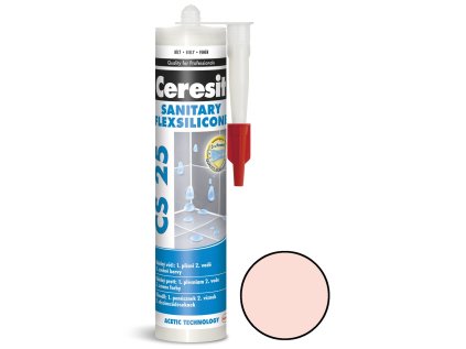 Silikon Ceresit CS 25 - Rosa 280 ml