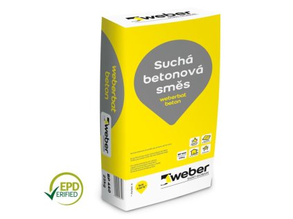 Suchá betonová směs Weberbat beton - 25 kg