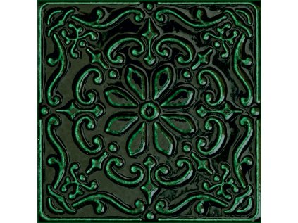 Dekor Tubadzin Tinta Green Lesk Rekt. 15x15