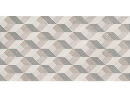 Dekor Tubadzin Tempre Grey Lesk 31x61