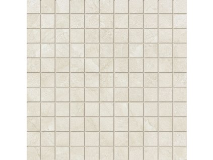 Mozaika Obsydian bílá 29,8x29,8 cm