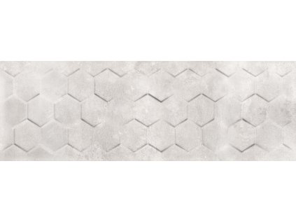 Obklad Next Grey Hexagon Glossy Rekt. 75x25 cm