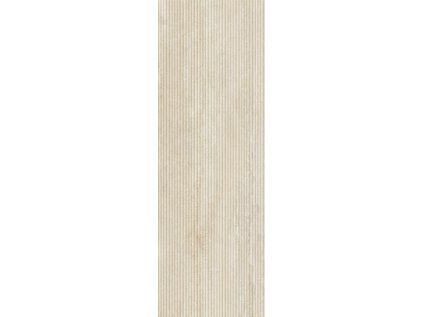 Obklad Travertin Cream Cannetta Mat Rekt. 75x25 cm