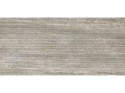 Dlažba Aspen Struttura Grooves Oxide Šedá Rekt. 30x60 cm