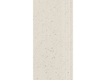 Schodovka Moondust Bianco Béžová Mat. 59,8x29,8 cm