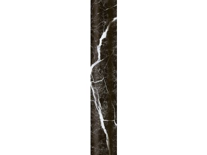 Listela Arctic černomodrá Nero Lesk Černá 29,8x5 cm
