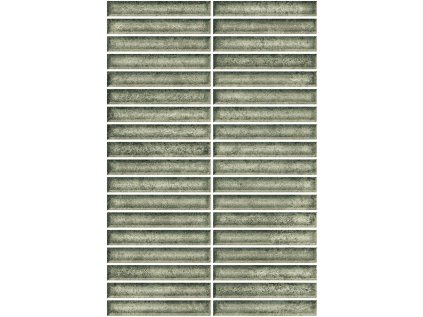 165027 38630 dekor green philosophy olive mozaika murano 29 8x19 8 1