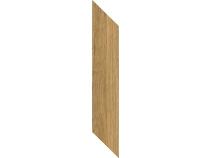 Dlažba Freeland Gold Chevron Levý Mat Béžová 59,8x9,8 cm