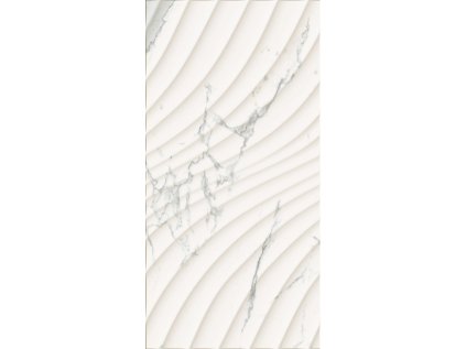 Obklad Carina Bianco Bílá Struktura Lesk 60x30 cm