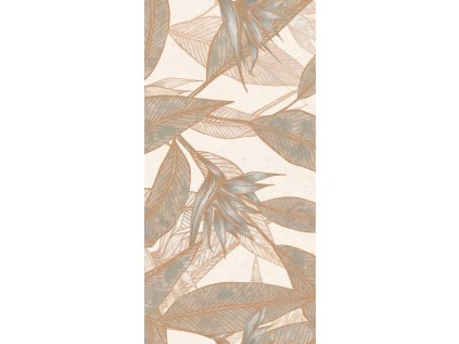 Dekor Almagro Mix Panel Hnědý Mat Rekt. 59,8x29,8x2 cm