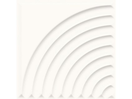 Obklad Neve Creative Bianco Bílá Struktura B Mat 19,8x19,8 cm