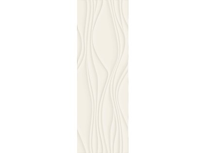 Obklad Neve Bianco Bílá Mat Struktura Rekt. 75x25 cm
