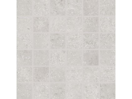 Mozaika RAKO Base DDM05432 Sv. šedá 5x5/30x30 cm