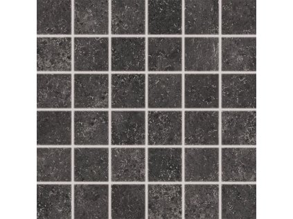 Mozaika RAKO Base DDM05433 Černá 5x5/30x30 cm