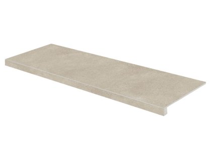 Schodová tvarovka RAKO Betonico DCFVD794 Tm.béžová sch. tvarovka 30x120 cm