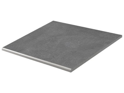 Schodovka RAKO Betonico Outdoor DCH66792 Černá 60x60x2 r11 cm