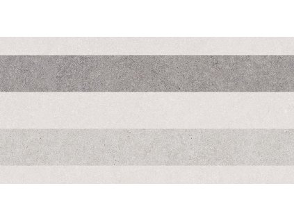 Obklad RAKO Block WARVK780 Sv.šedá rel.dekor mat.30x60 cm