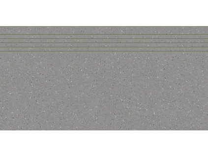 Schodovka RAKO Compila DCPSR866 tmavě šedá 30x60 cm