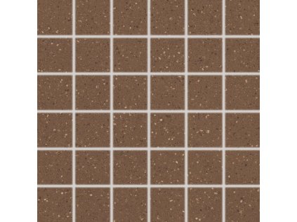 Mozaika RAKO Compila DDM05869 hnědočervená 5x5/30x30 cm