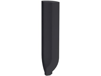 Sokl RAKO Taurus Color TSIRH019 19si black vnitřní roh 2,3x8 cm