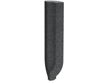 Sokl RAKO Taurus Granit TSIRH069 69si rio negro vnitřní roh 2,3x8 cm