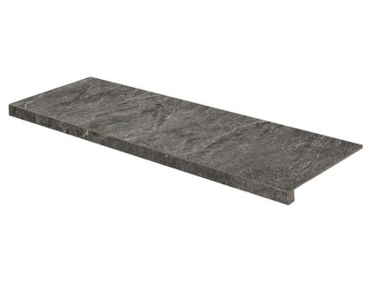 Schodová tvarovka RAKO Core DCFVD875 černá 30x120 cm