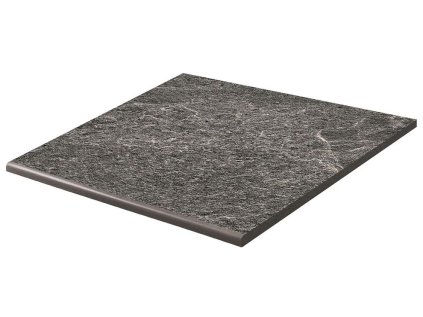 Schodovka RAKO Core Outdoor DCH66875 černá 60x60x2 r11 cm