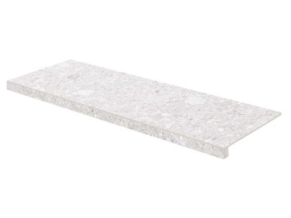 Schodová tvarovka RAKO Rave DCFVD899 bílošedá 30x120 cm