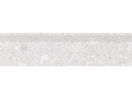 Schodovka RAKO Rave DCPVD899 bílošedá 30x120 cm