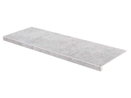 Schodová tvarovka RAKO Shade DCFVD888 světle šedá 30x120 cm
